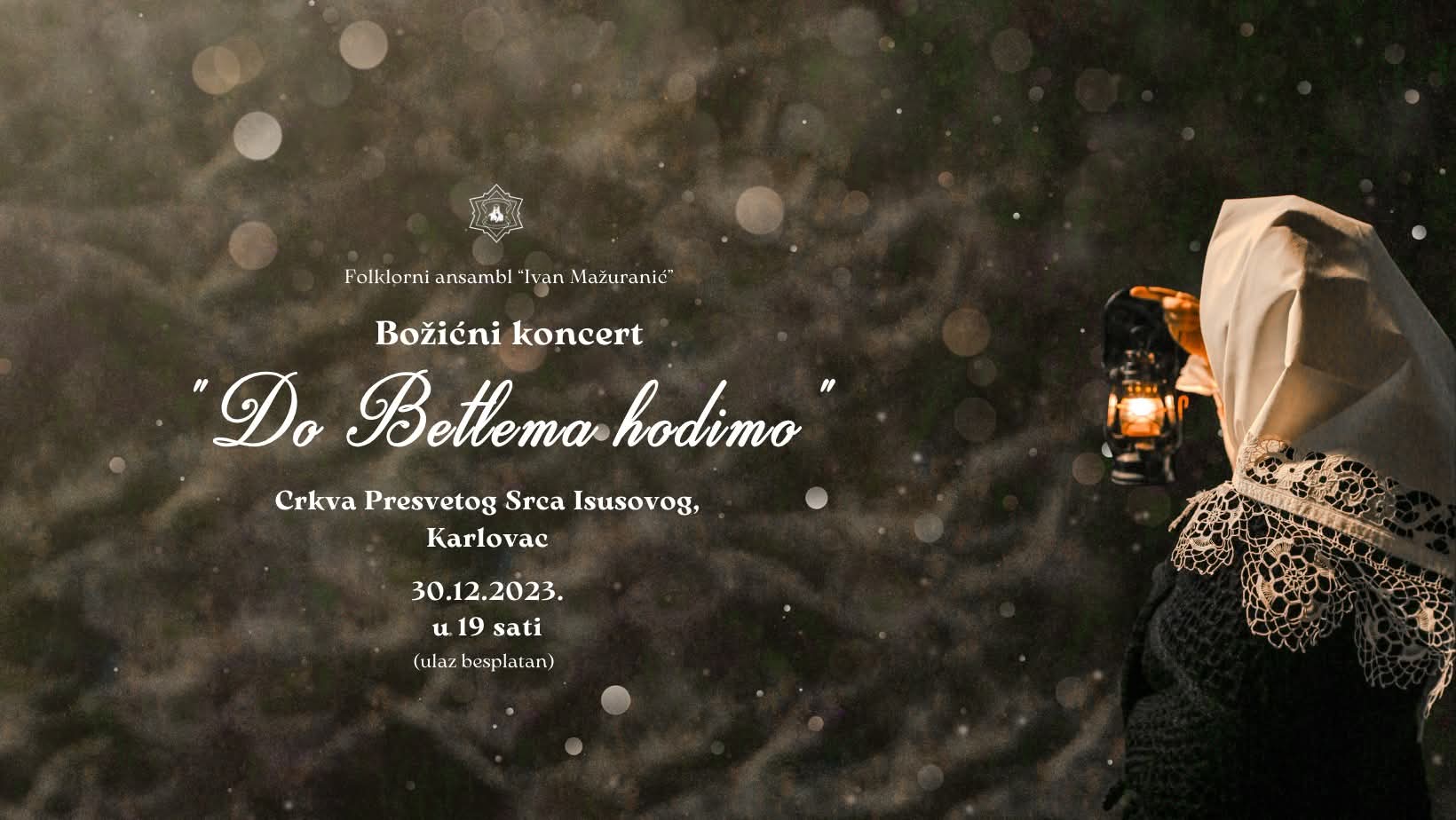 Božićna glazbena čarolija Folklornog ansambla „Ivan Mažuranić“